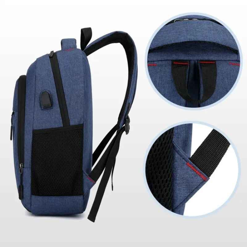 Mens BackPack LargeCapacity Simple Fashion